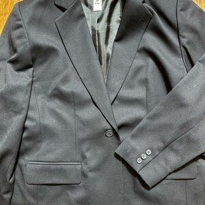 Women’s Pendleton Black Blazer 16W Wool